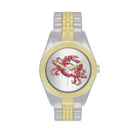 Crab Star Sign Cancer Pink Diamond look glam Wristwatches