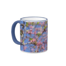 Crabapple blooms mugs