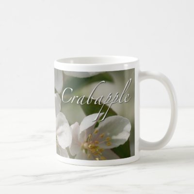 Crabapple Flowers Mug by jerryjindrich