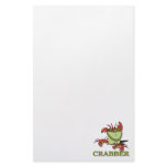 crabber bucket of crabby crabs stationery design