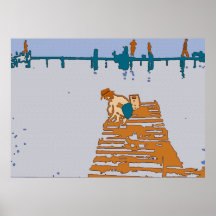 Crabbing At Herman's Store with Nancy Poster