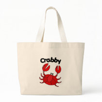 Crabby Tote Bags