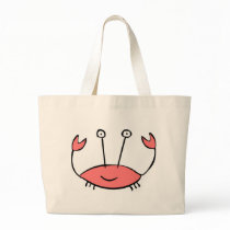 Crabby Beach Bag by Mrsphillips Crabby Beach Bag