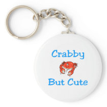 Crabby But Cute Keychain