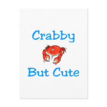 Crabby But Cute Postcard