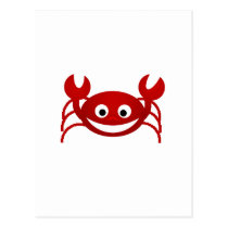 crabby crab postcards