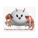 Crabby Egg postcards