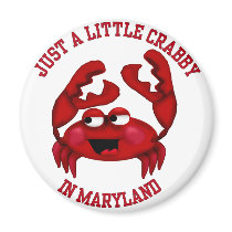 Crabby in Maryland magnets