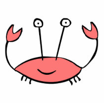 Crabby Keychain photo sculptures