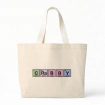 Crabby made of Elements Canvas Bags