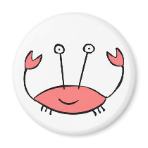 Crabby Magnet by Mrsphillips Crabby Magnet
