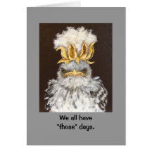 crabby mockingbird baby card