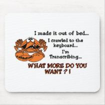 Crabby MT mousepads by mt_stuff Crabby MT mousepads