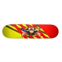 Crabby Pirate Skate Board Deck