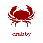 "crabby" t-shirt