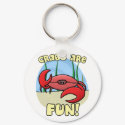 Crabs are Fun Keychain
