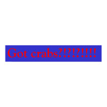 crabs posters
