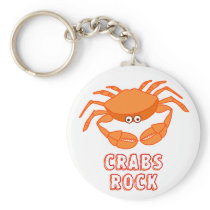 Crabs Rock Key Chains