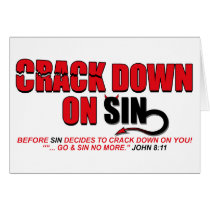 Crack Down On Sin... cards