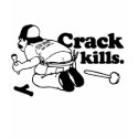 CRACK KILLS 2 t-shirts