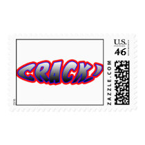 CRACK! postage