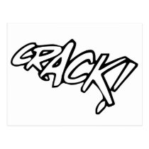 Crack! Postcard postcards