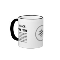 Crack the Code mug by angels_creative_wrks Crack the Code mug