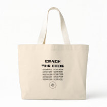 Crack the Code tote bag