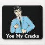 Cracka Black Mouse Mat