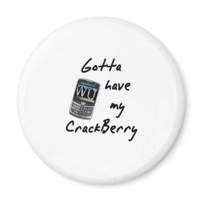 Crackberry Magnets by chrystynen
