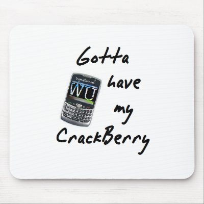 Crackberry Mouse Mats by chrystynen