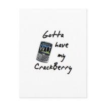 Crackberry postcards