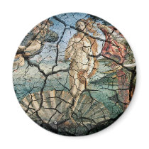 Cracked Aphrodite Fridge Magnet