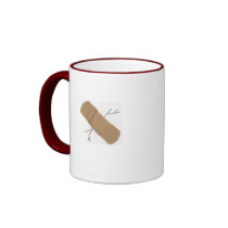 cracked cup coffee mug