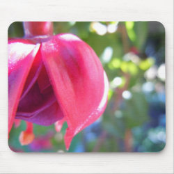Cracked Fuschia mousepad