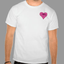 Cracked heart t-shirts