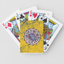 Cracked Hero Shiel Poker Cards