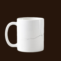 Cracked Mug Effect With Sale Sticker
