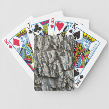 Cracked Rock Texture Playing Cards