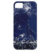 Cracked screen iphone 5 case