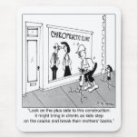 Cracked Sidewalk is a Boon for a Chiropractor Mousepads