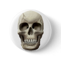 Cracked Skull Pins