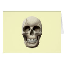 Cracked Skull Card