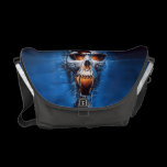 Cracked Skull Messenger Bag messenger bags