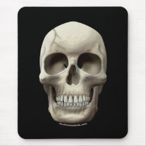 Cracked Skull mousepads by thefrozenduck Cracked Skull mousepads