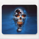 Cracked Skull Mousepad mousepads