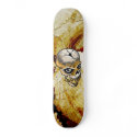 Cracked Skull Skateboard by Earnest Cracked Skull Skateboard