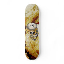 Cracked Skull Skateboard