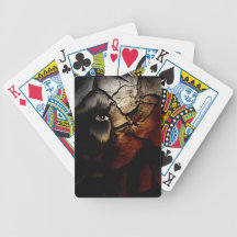 Cracked Up Playing Cards
