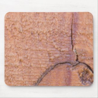 Cracked Wood Mousepad